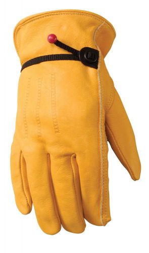 Heavy Duty Snow Leather Work Glove Trucker Gift Wood Farm Camp Hammer Cow Horse