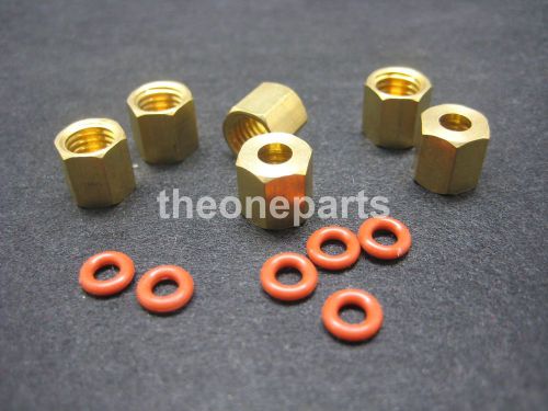 Big Copper Thread and O-ring (one lot for 6 pcs)