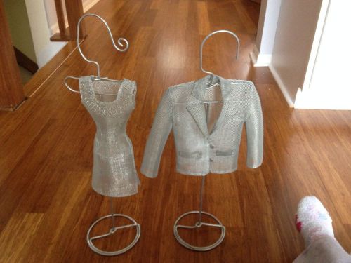 Metal Mesh 3-D Male/Female Dress Forms