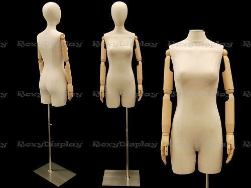 Female Body form straight pinnable with Arm and Head #JF-F2Larm+BS-05