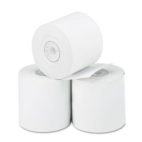 3 pk Thermal Paper Rolls Cash Register Calculator 2-1/4&#034; x 165 ft White