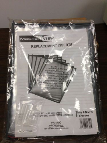 Master View Lite Display Inserts