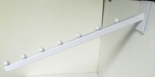 GRIDWALL 7 BALL WATERFALL DISPLAY ARM 16&#034;,  WHITE, NNB