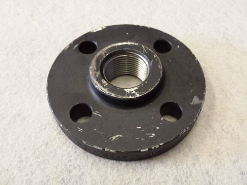 Black/self colour steel screwed bsp pn16 flange - floor plate for sale