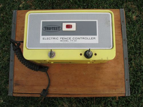 Electric Fence Controller TRU-TEST By Cotter &amp; Company Model TT-51