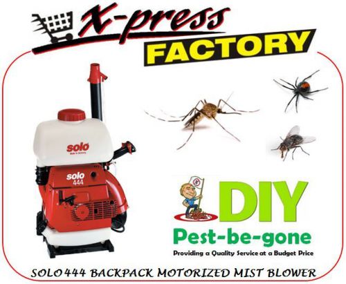 SOLO 444 MOTORIZE MISTER MACHINE - SPRAYER - MOSQUITOES FLIES MIGGIES SPIDERS