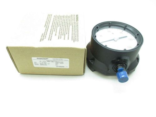 NEW ASHCROFT 45-1379-PSH-04L 0-150PSI 0-30IN-HG 1/2IN NPT PRESSURE GAUGE D459742