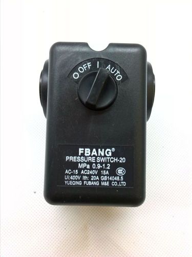 1 PCS Single Port 0.9-1.2MPa Pressure Switch Controller Air Compress FBANG