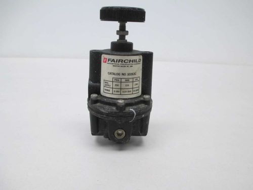 Fairchild 10263c 2-150psi 250psi 3/8 in pneumatic regulator d376888 for sale