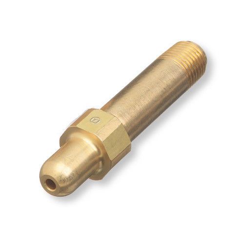 Western Enterprises 1/4&#034; NPT X 3&#034; Long Male Brass Regulator Nipple CGA 347