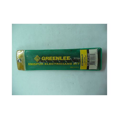 NEW Greenlee 18-11/16 Unispur Electricians Power Bit #00053