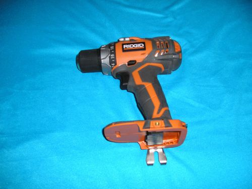 New 18 Volt Ridgid 1/2&#034; Drill &amp; Bag Model R86008