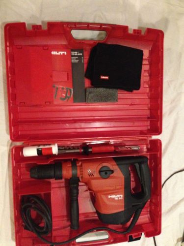 HILTI TE-60 COMBIHAMMER ROTARY DRILL w/ 2 bits