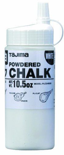 White Ultra Fine Snap Line Chalk With Easy Fill Nozzle 10.5 Oz. Plc2-w300