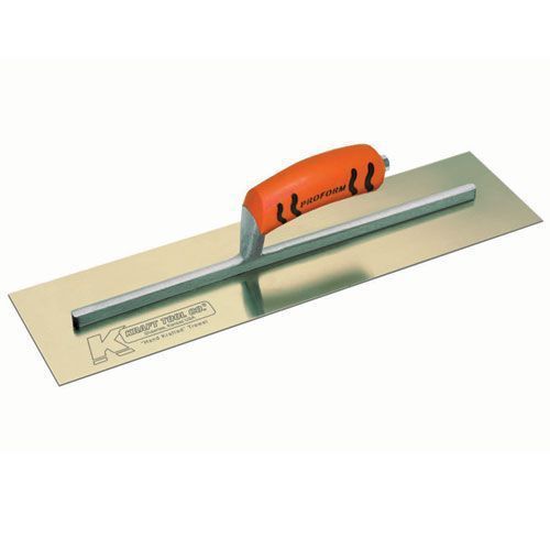 Stainless Steel Concrete Plaster Trowel 18&#034; x 5&#034; ProForm Handle 20825