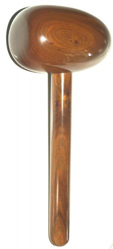 LIGNUM VITAE (IRONWOOD) BOSSING MALLET (2 1/2&#034;) hand-crafted