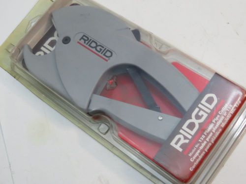 Ridgid No 138 Plastic Pipe PVC cutter NEW