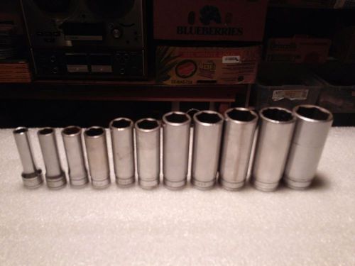 Snap On Tools 3/8 Drive 11Pc Socket Set