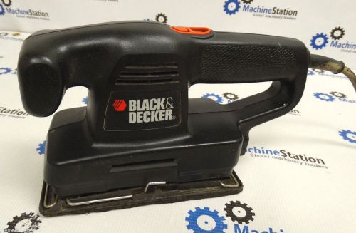 BLACK &amp; DECKER #7448 ELECTRIC SANDER 3-1/2&#034; X 7&#034; PAD 10,000 OPM