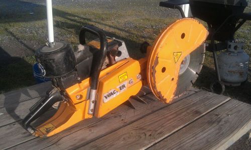 Wacker bts 11 cutoff saw - excellent for sale