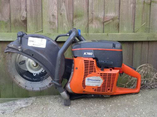 Husqvarna K760 Petrol Cut-off Saw with Diamond Disc not TS410 or TS400