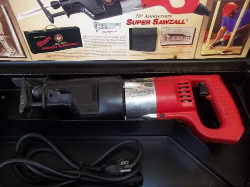 Milwaukee Super Sawzall 75th anniversary edition