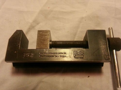 Brown &amp; Sharpe No. 752 Toolmakers Vise