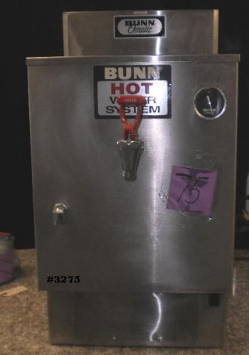 BUNN HOT WATER SYSTEM / BUNN OMATIC