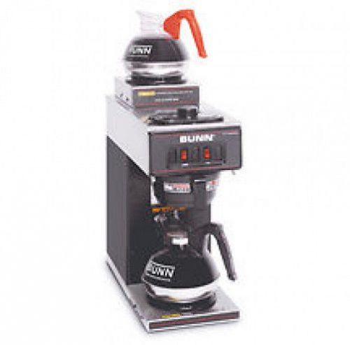 Bunn vp17-2 pourover coffee brewer- 1 lower/1upper warmer  13300.0012 for sale