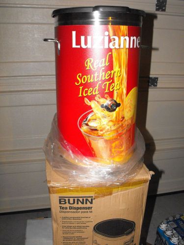 Bunn Tea Dispenser 4 Gallon Oval shaped NIB