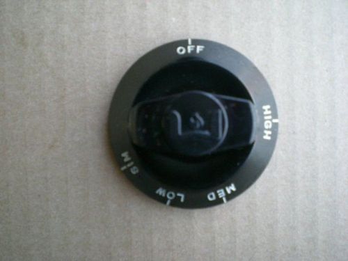 New WOLF BLACK GAS RANGE KNOB OFF-HIGH-MED-LOW-SIM