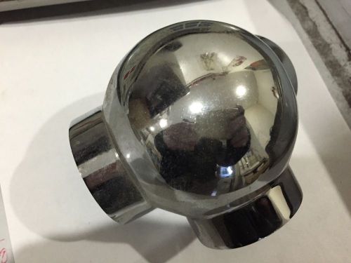 Sneeze guard ball fitting for 2&#034; pipe (135 degree 3 way &#034;y&#034;) for sale