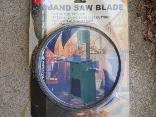 2 buffalo meat &amp; bone cutting band saw blades 82&#034; x 5/8&#034; 4 tpi for sale