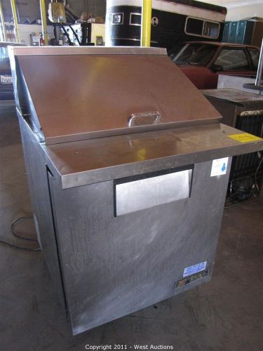 True 27&#034; sandwich / salad prep table  tssu-27-12m-b (30 day warranty) for sale