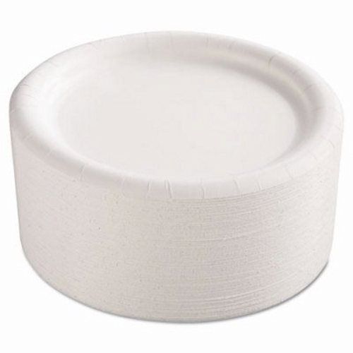 Ajm Packaging Corporation Premium Coated Paper Plates, 9&#034;, Wht (AJMCP9AJCWWH14)