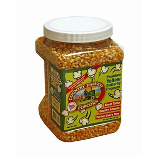 Paragon 1024 Country Harvest 4lb Jar Bulk Yellow Butterfly Popcorn