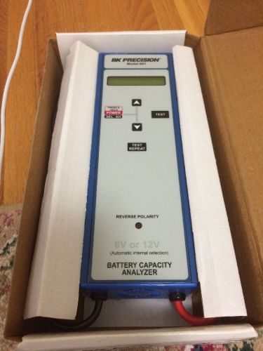 BK Precision 601 6 &amp; 12V SLA Battery Capacity Analyzer