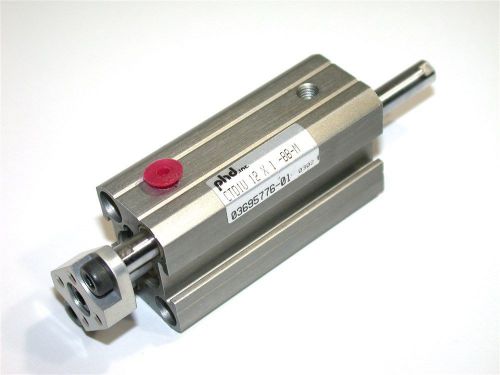 UP TO 2 NEW PHD AIR PNEUMATIC DUAL ROD CYLINDER 1&#034; STROKE CTU 12X1-BB-M