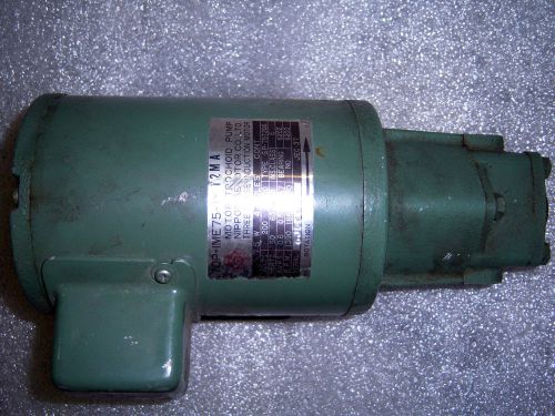 (Q1-3) NEW NIPPON TOP-1ME75-1-12MA PUMP MOTOR