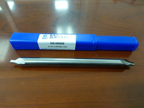 Monster long center carbide drill, 7/16 dia, 6 oal de, 60 deg angle, 118 point for sale