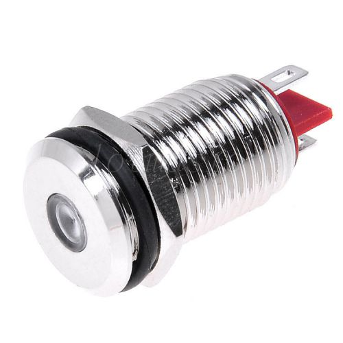 50pcs led 12mm 12v red indicator light for sale