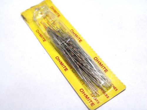 Lot of 98pcs Genuine OJ1005 OHMITE 10 ohms CARBON FILM RESISTORS 1/8 Watt 5%