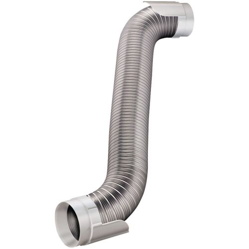 BRAND NEW - Deflecto Hupk8wa/4 Easy-connecting Dryer Vent Hookup Kit, 8ft