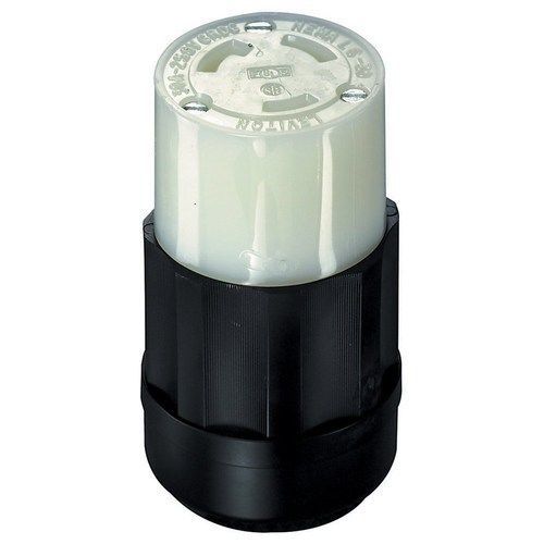 Leviton C2623 30 Amp, 250 Volt, NEMA L6-30R, 2P, 3W, Locking Connector, Indus...