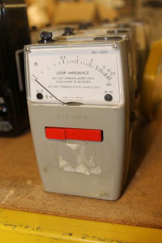 METROHM 90-130V LOOP IMPEDANCE METER