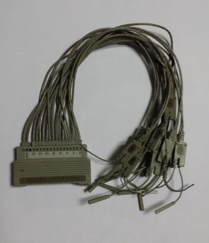 Agilent HP  POD 1 DATA + J CLOCK  Logic Analyzer Probe