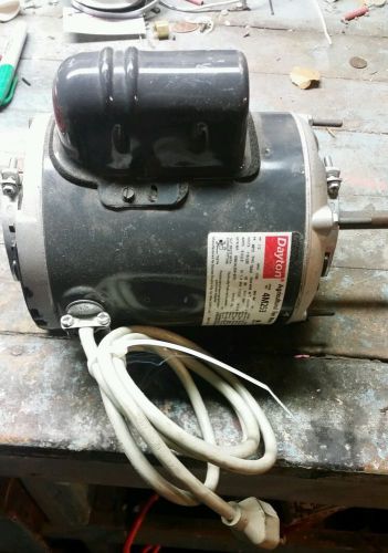 DAYTON 4M253 AGRICULTURAL FAN MOTOR, 1/2-HP, 1700-RPM, 115/230VAC