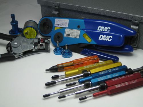 NEW DANIELS DMC M83521/6-01 CRIMPING KIT AFM8 AF8 CRIMPER AIRCRAFT HAND TOOL SET