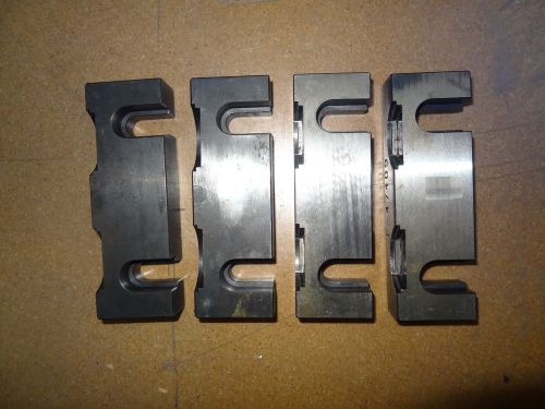 6&#034; quick change hard vise jaws set of 4 similar to snap jaws for sale