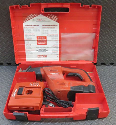 HILTI WSR 650-A CORDLESS RECIPROCATING SAW 24V